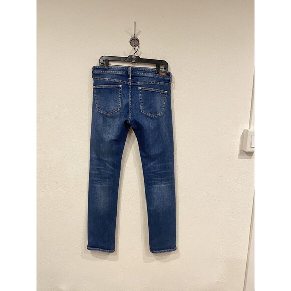 Pilcro And The Letterpress Parallel Selvage Jeans Womens 30 Denim Mid Rise Skinn - Picture 5 of 5